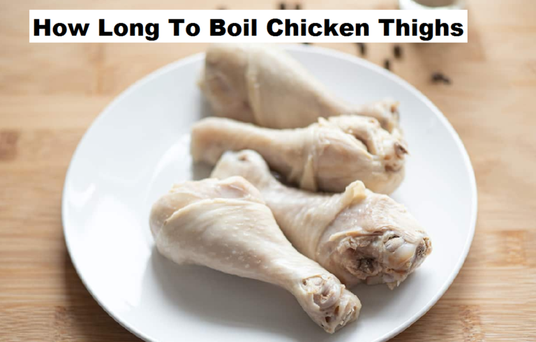how long to boil chicken thighs