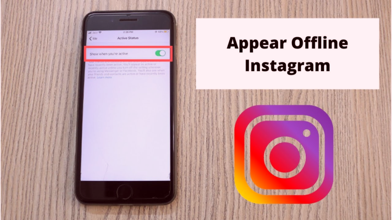 how to appear offline on instagram