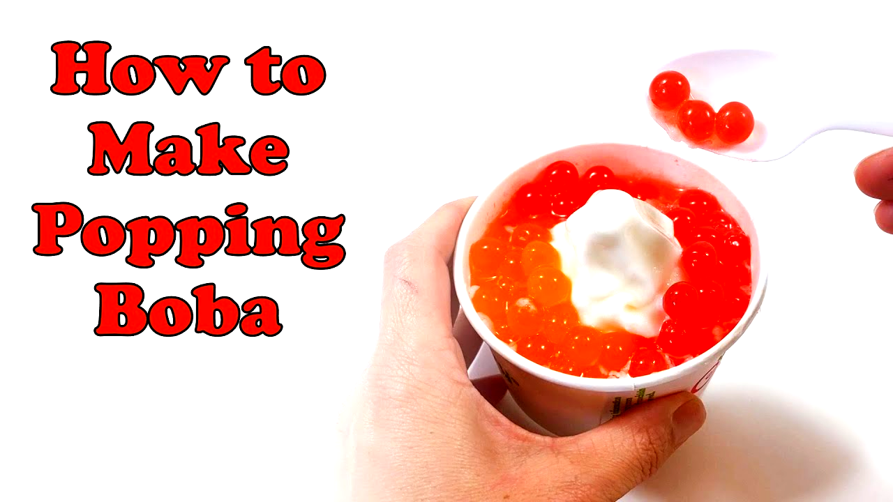 how to make popping boba