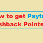 How to get Paytm Cashback Points
