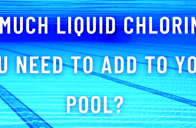 how much chlorine to add to pool