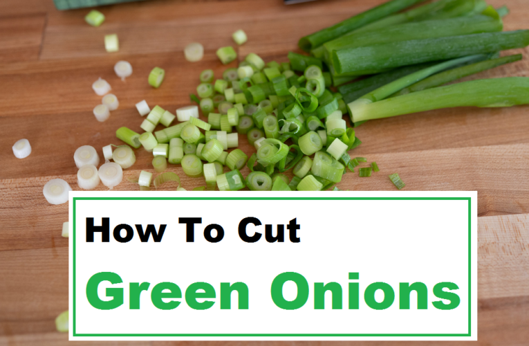 How To cut Green Onions