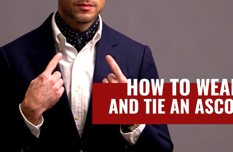  How To Tie An Ascot