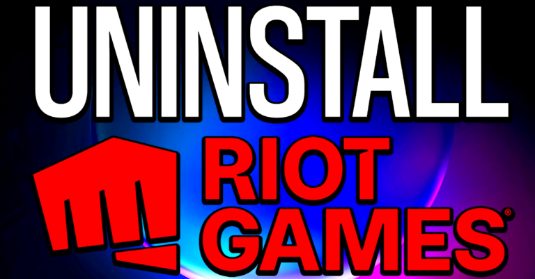how to uninstall riot client