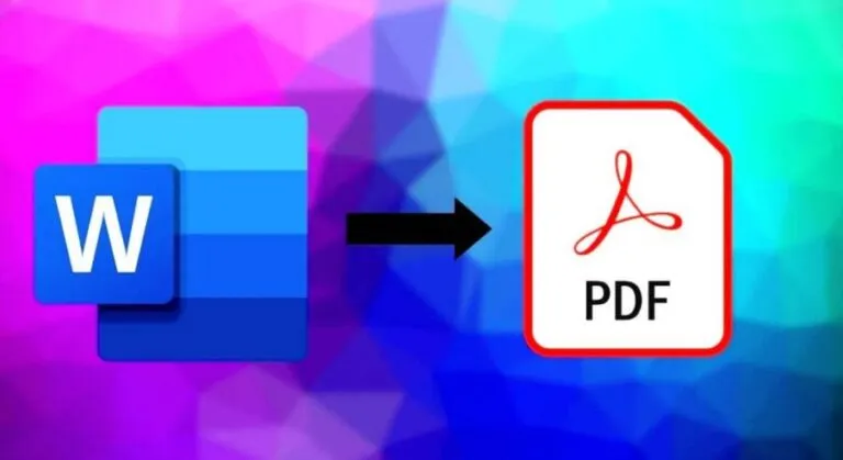 Word to PDF