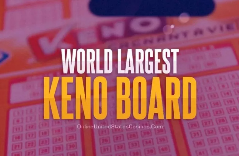 World’s Largest Keno Board