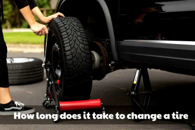 how long does it take to change a tire