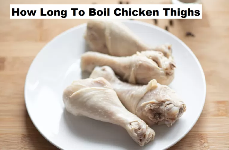 Boil Chicken Thighs
