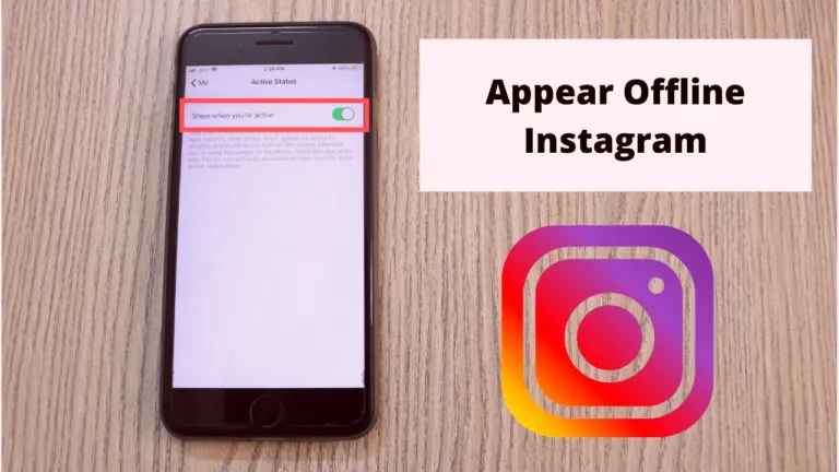 how to appear offline on instagram