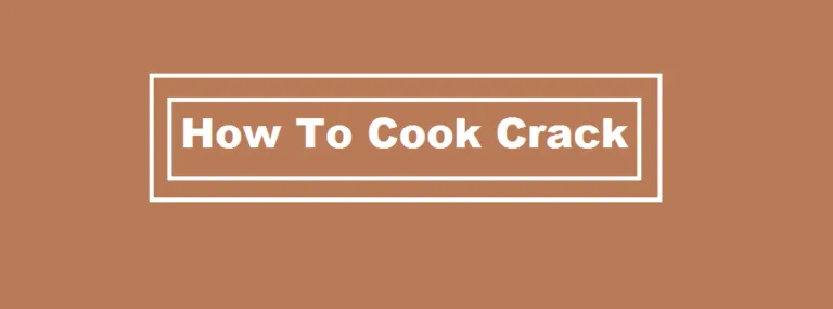 how to cook crack