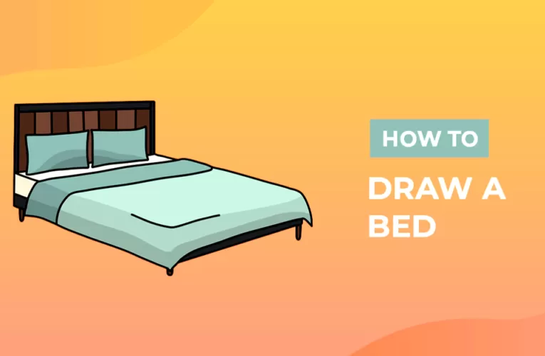 How To Draw A Bed