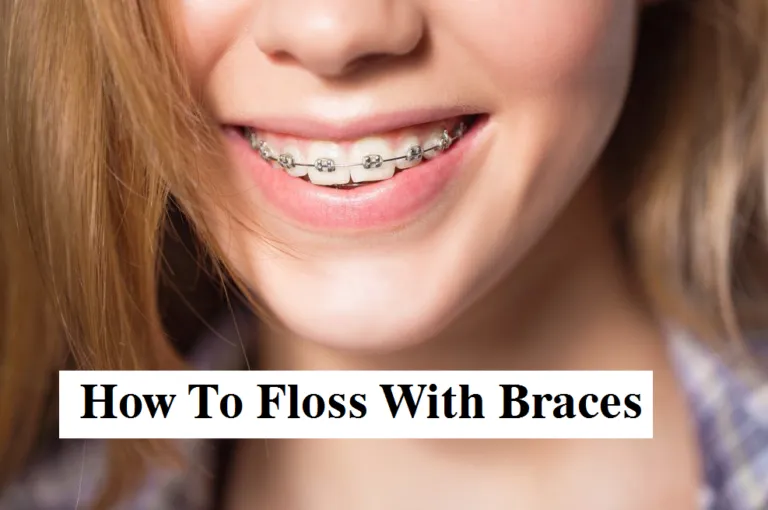 how to floss with braces