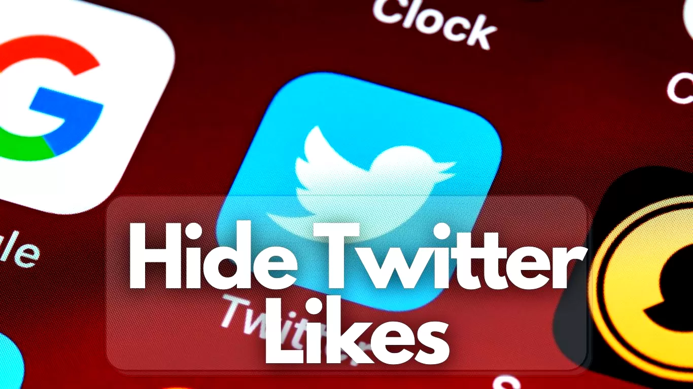 how to hide likes on twitter