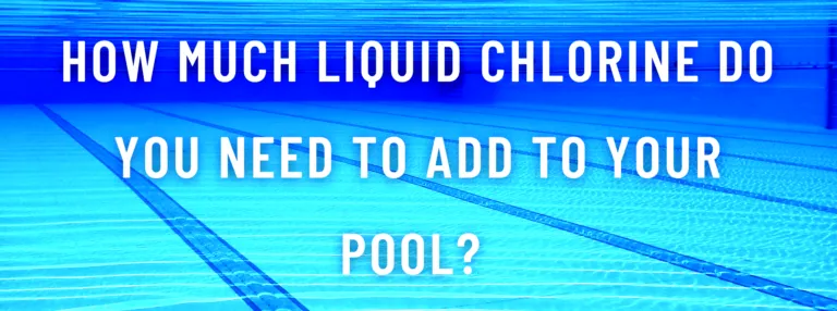 how much chlorine to add to pool