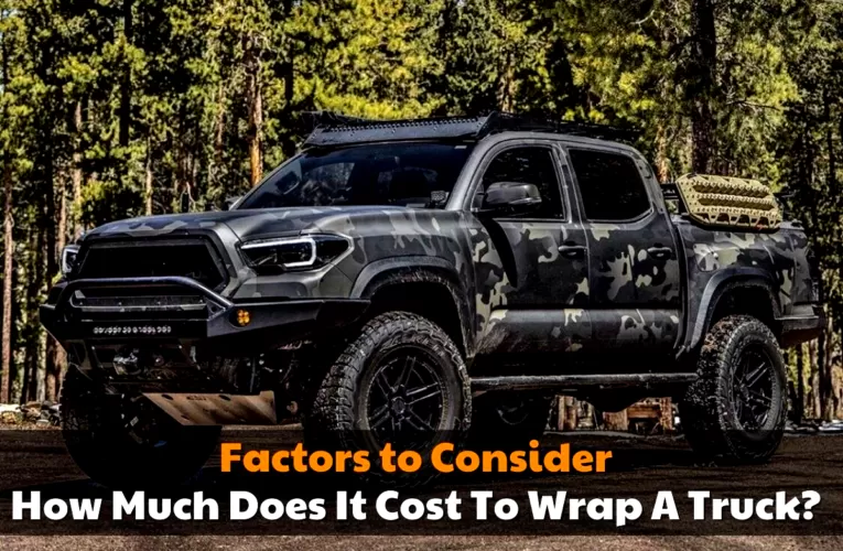 How Much Does It Cost To Wrap A Truck