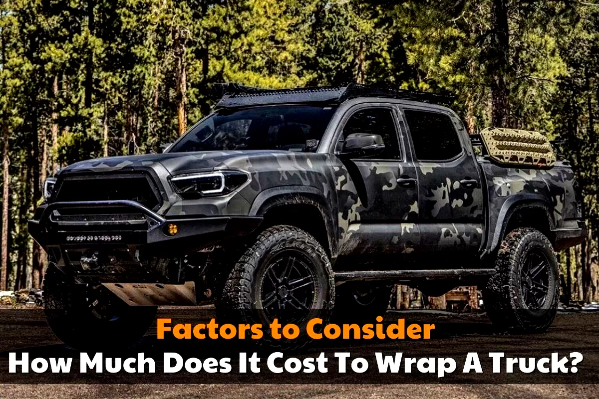 how much does it cost to wrap a truck