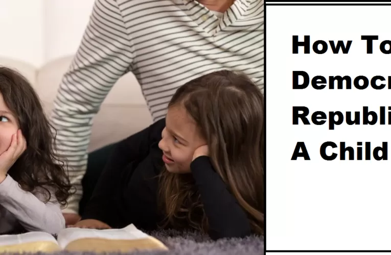 Explain Democrat vs. Republican To A Child