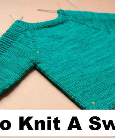 how to knit a sweater