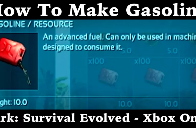  How To Make Gasoline In The Ark