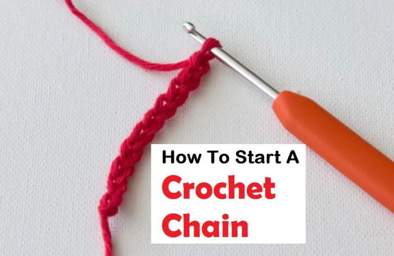 how to start a crochet chain